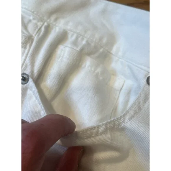 NWT NILI LOTAN Bias Linen/Cotton Pants in White Size 10 3NL135 MSRP $375